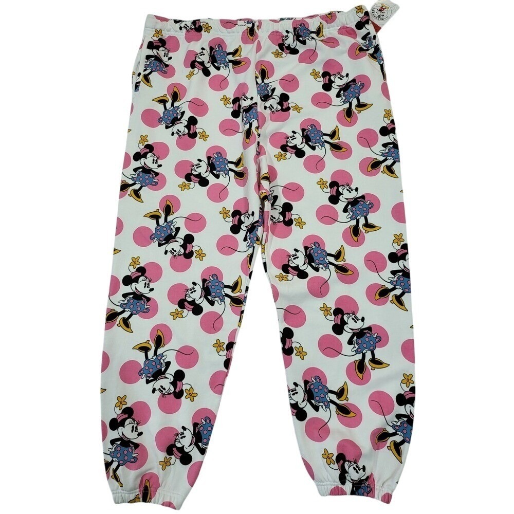 Disney‎ Minnie Mouse Women's 2XL  Pink and White Pantsuit Size 2XL